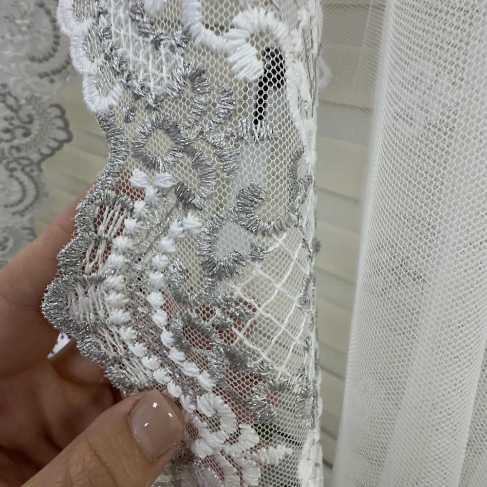 Елегантна тюль в дитячу, спальню на кухню №456