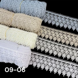 Мереживо для тюлі 9см №09-06 біле