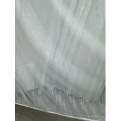 Бамбук дождик №930 з люрексом белый