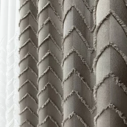 Штора льон букле Паркет меланж