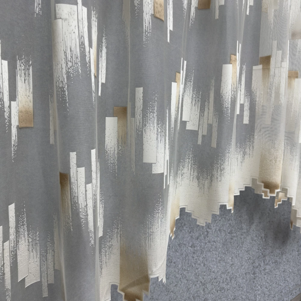 Жаккард арка кремовая Абстракция 18508 (шт)