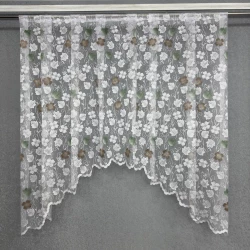 Жаккард арка бело-коричневая 49823 (шт) Жаккард арка бело-коричневая 49823 (шт)