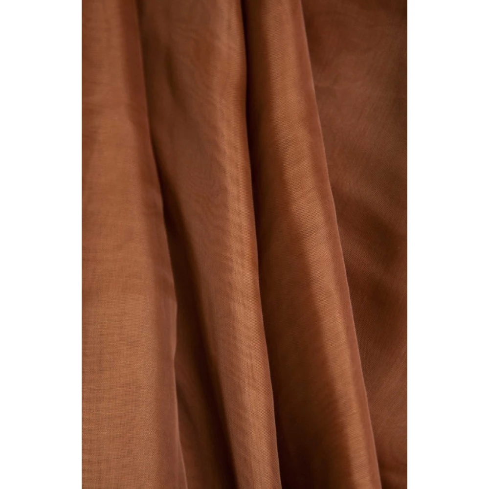 Тюль шифон однотонний білий