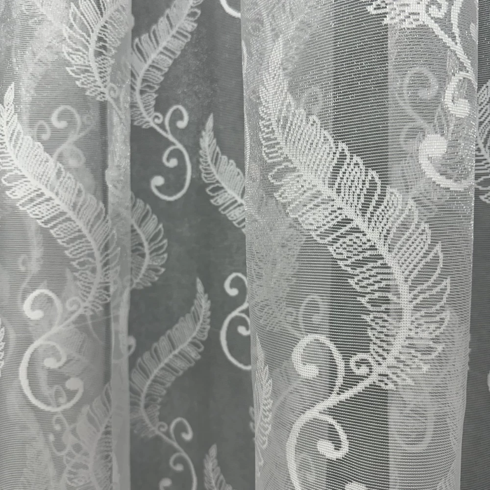 Тюль Жаккард белая 2,80м №49818