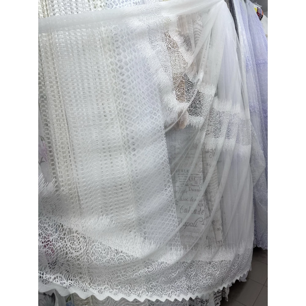 Тюль жаккард №14958