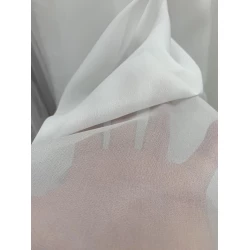 Тюль однотонная креп шифон