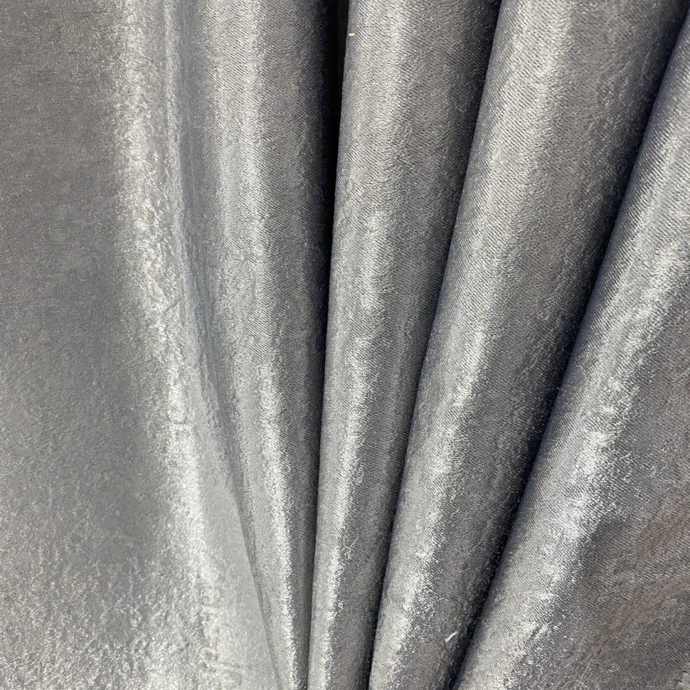 Комплект готових штор для спальні, дитячої, вітальні Блекаут-Софт Сірий 250-22