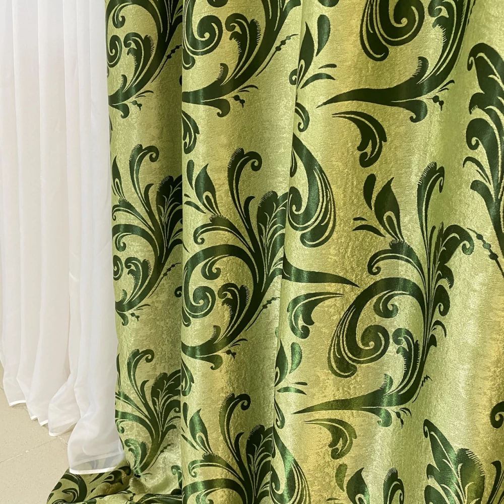 Готові штори Блекаут Катрін Оливка