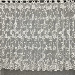 Тюль жаккард короткий №179 1,20 м для кухні, віранди, коридору