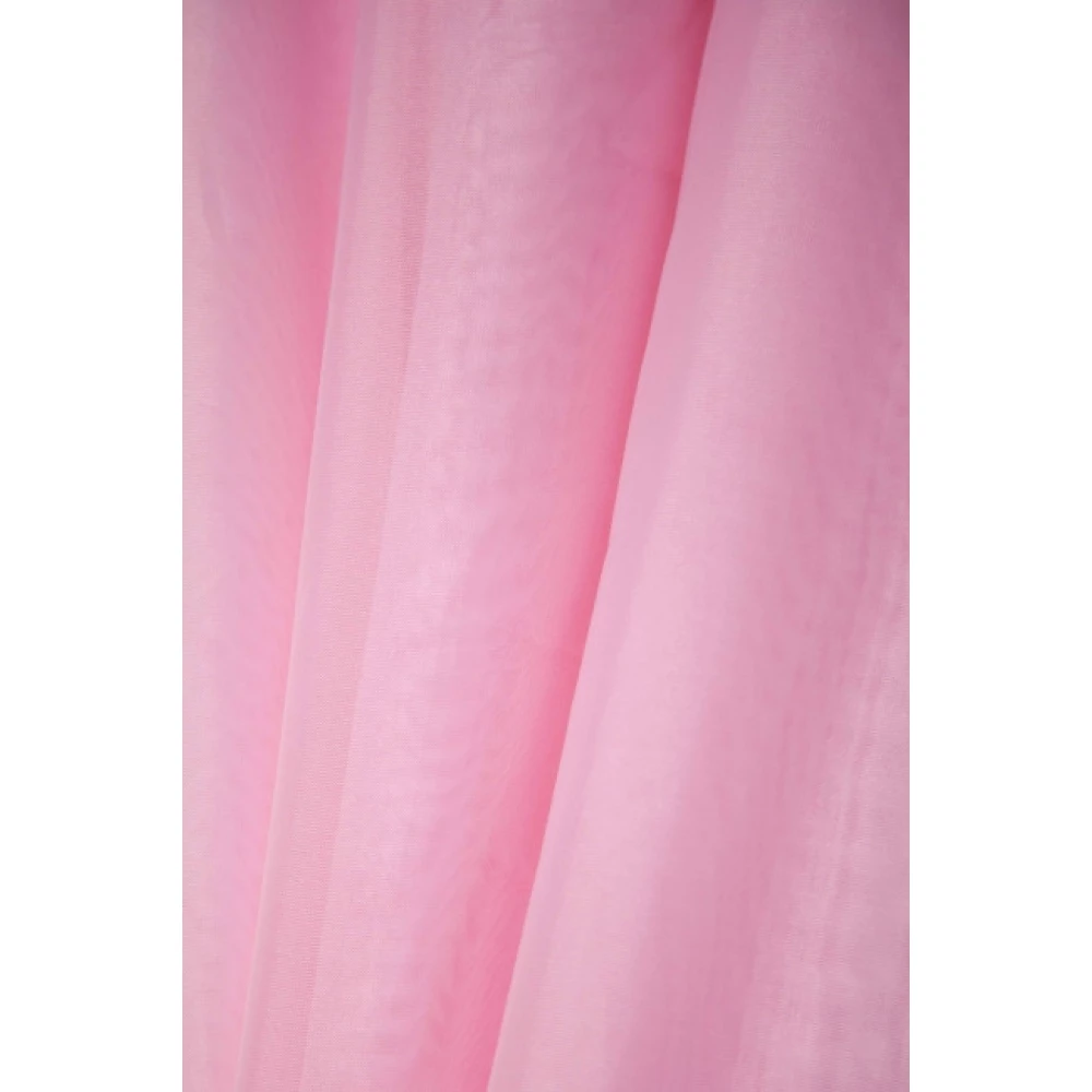 Тюль шифон однотонний білий